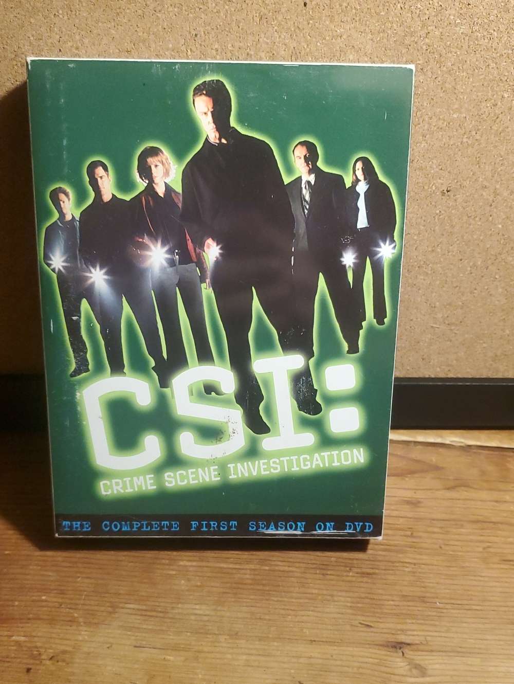 CSI: Crime Scene Investigation - The Complete First Season (Green Cover)